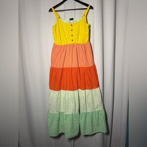 Torrid Multicolor Tiered Women’s Dress